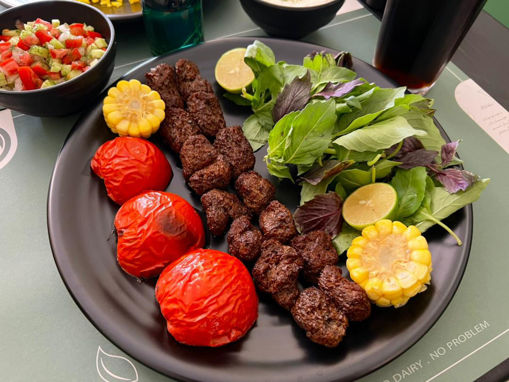 تصویر  خوراک چنجه گیاهی